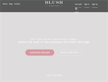 Tablet Screenshot of blushcentral.com